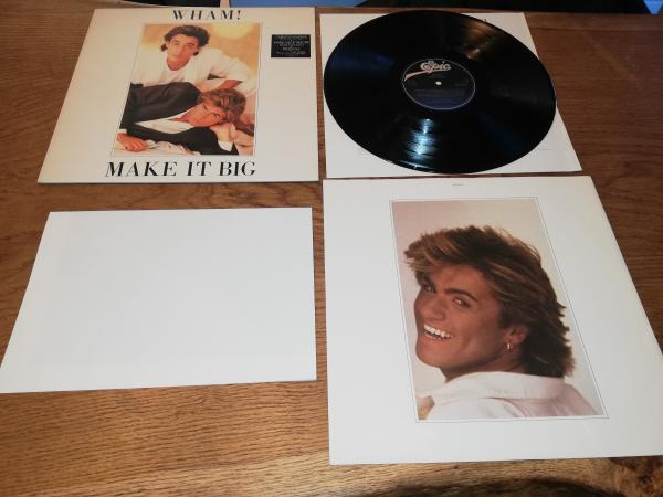 Wham Make it big 1984 Epic 86311 Holländische Pressung incl Poster NM/VG+